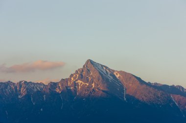 Krivan, Vysoke Tatry (yüksek Tatras), Slovakya