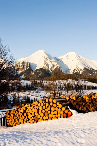 stock image Belianske Tatry (Belianske Tatras) in winter, Slovakia