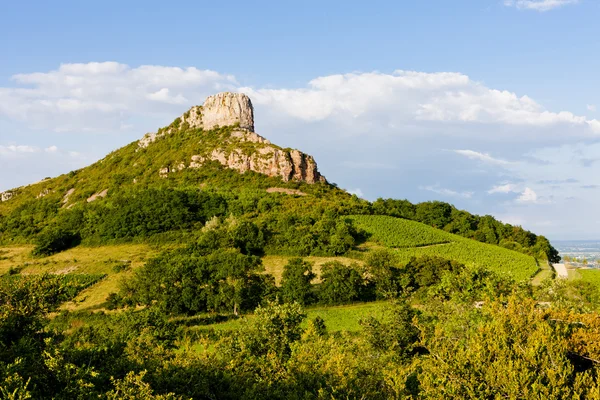 Solutre Rock Borgogna Francia — Foto Stock