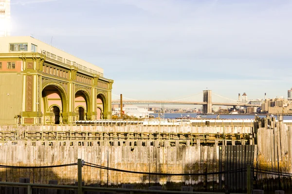 Old Ferry Port Manhattan Nueva York —  Fotos de Stock