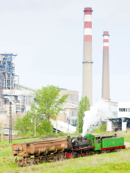 Steam tehervonat — Stock Fotó