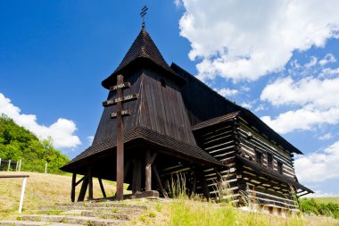 Wooden church clipart