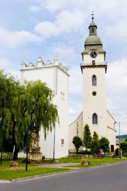 St. anthony's kilise ve çan kulesi, spisska bela, Slovakya