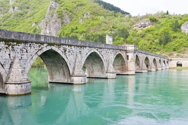 Drina nehir, visegrad, Bosna ve Hersek üzerinde köprü
