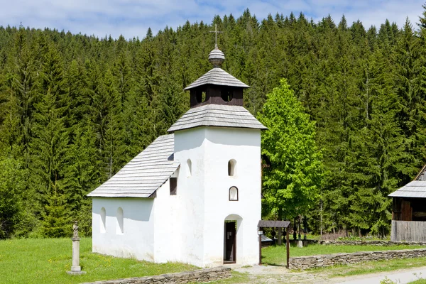 Chiesa Nel Museo Del Villaggio Kysuce Vychylovka Slovacchia — Foto Stock