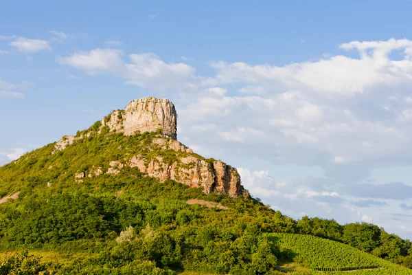 Solutre Rock Burgundy France — Stock Photo, Image