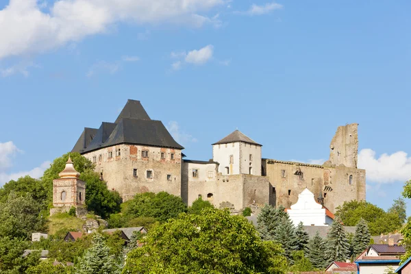 Lipnice nad Sazavou замок — стокове фото