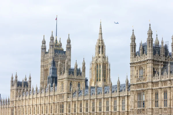 Здания Парламента Лондон Великобритания — стоковое фото