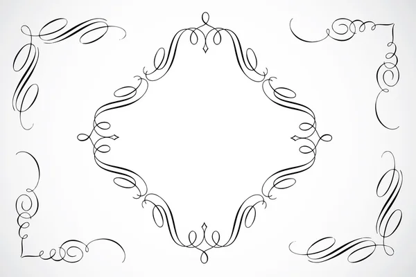 Frame and Pattern — Stock Photo, Image