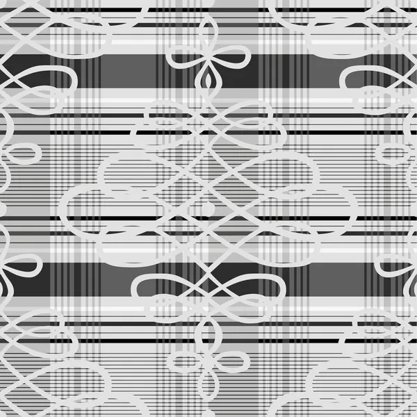 Swirl Plaid Pattern — Stock Photo, Image