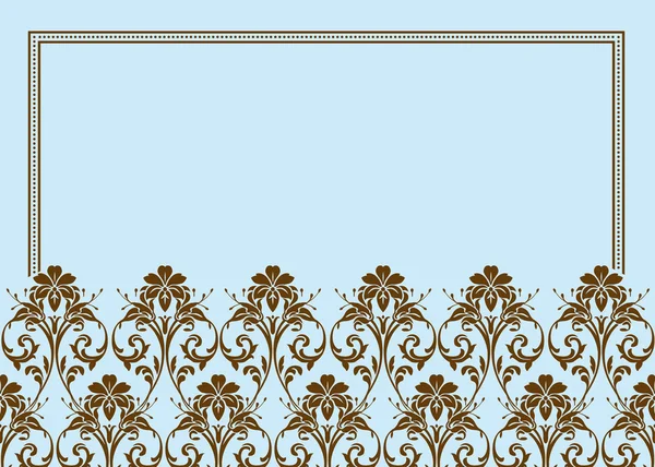 Pastell floraler Rahmen — Stockfoto