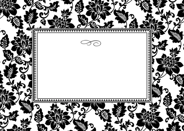 Rose Background and Frame — Stock Photo, Image
