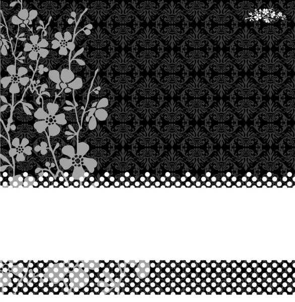Pattern and Blossom Background — Stock Photo, Image