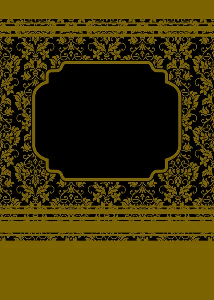 Złoty Rozłożony stelaż — Zdjęcie stockowe