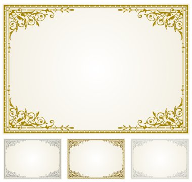  Ornate Frame clipart