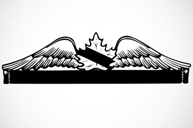  Wing Ornament clipart