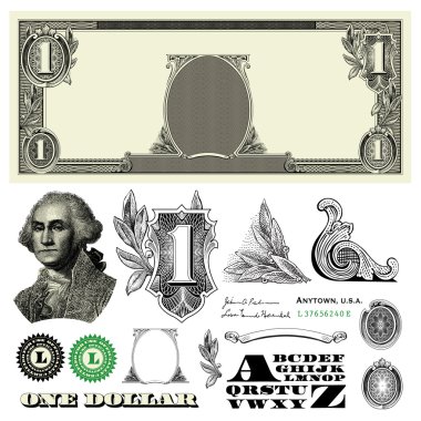  Miscellaneous Monetary Ornaments clipart