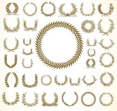  Laural Wreaths clipart