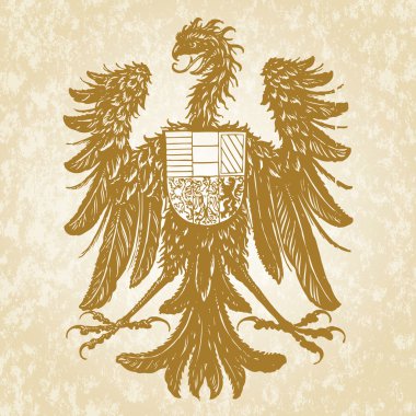  Eagle Crest Illustration clipart