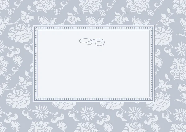 Ornament Frame and Pattern — Stock Photo, Image