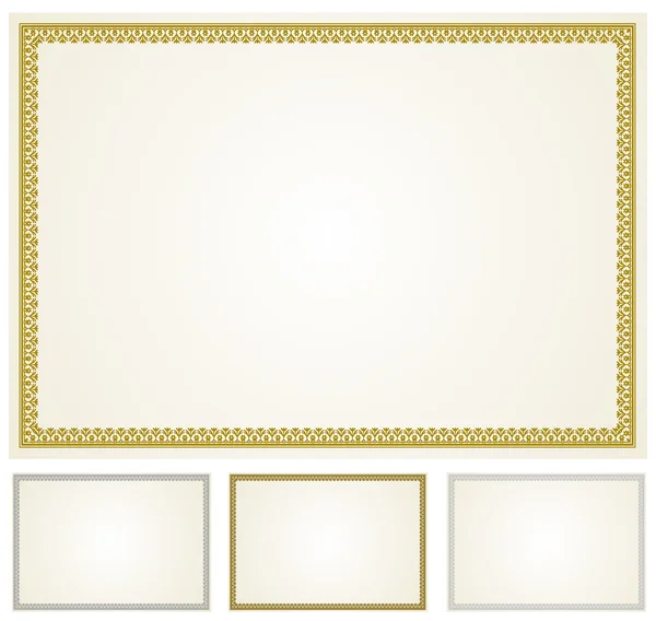 Ornate Frame Set — Stock Photo, Image