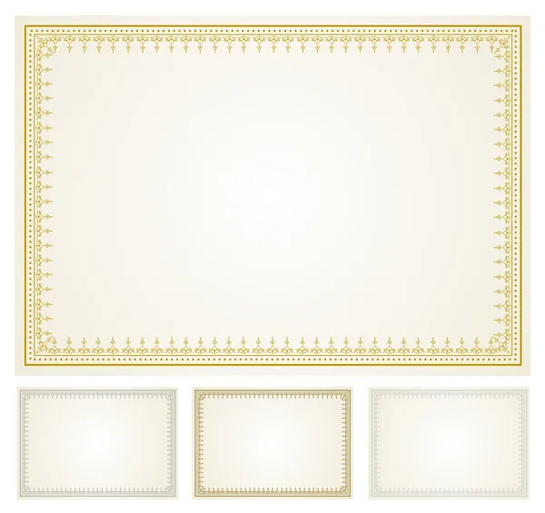 Ornate Frame Set — Stock Photo, Image
