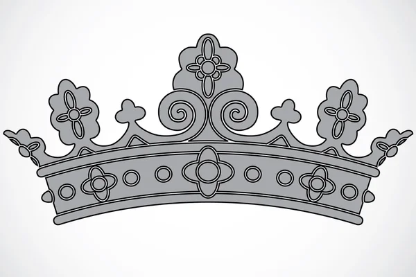 Коронный орнамент — стоковое фото