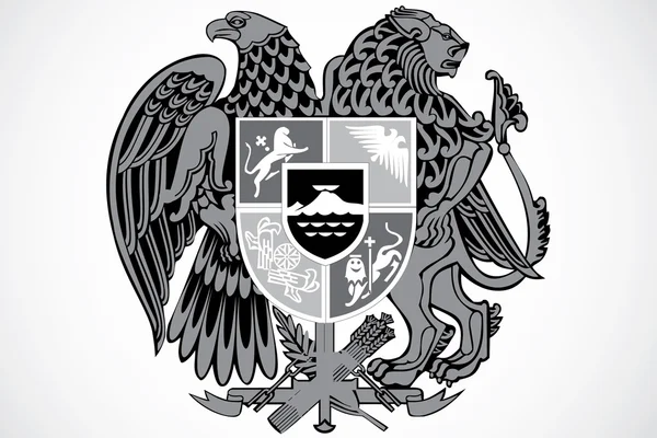Ilustração escudo ornamento — Fotografia de Stock