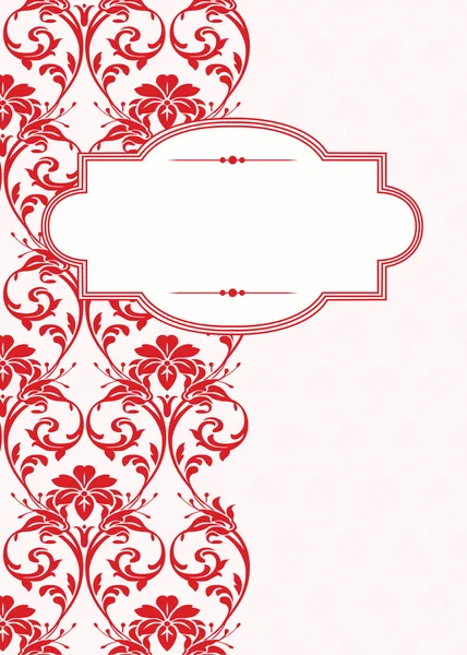 Holiday Frame and Pattern — Stock Photo, Image