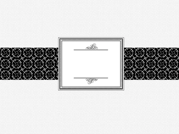 Decoratief Frame en patroon — Stockfoto