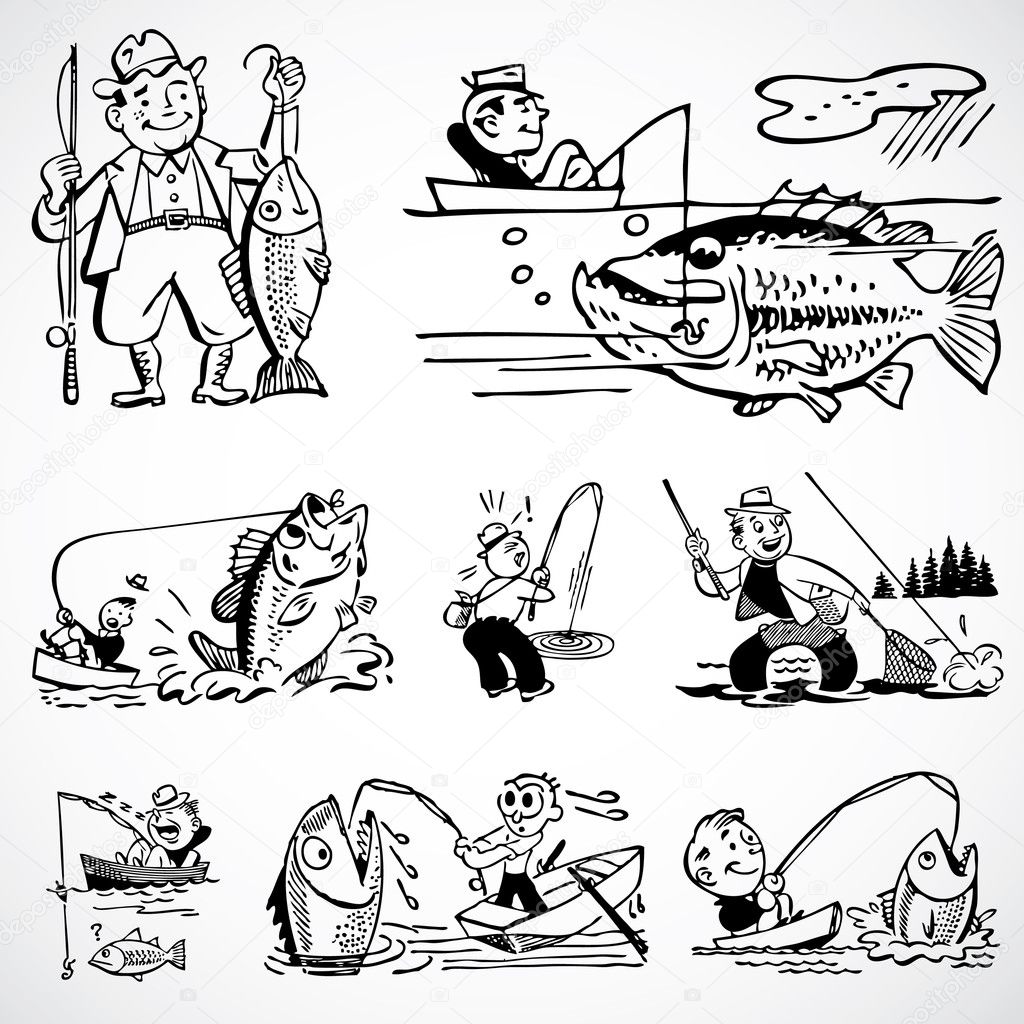 62 Evolution Fishing Stock Illustrations, Vectors & Clipart - Dreamstime