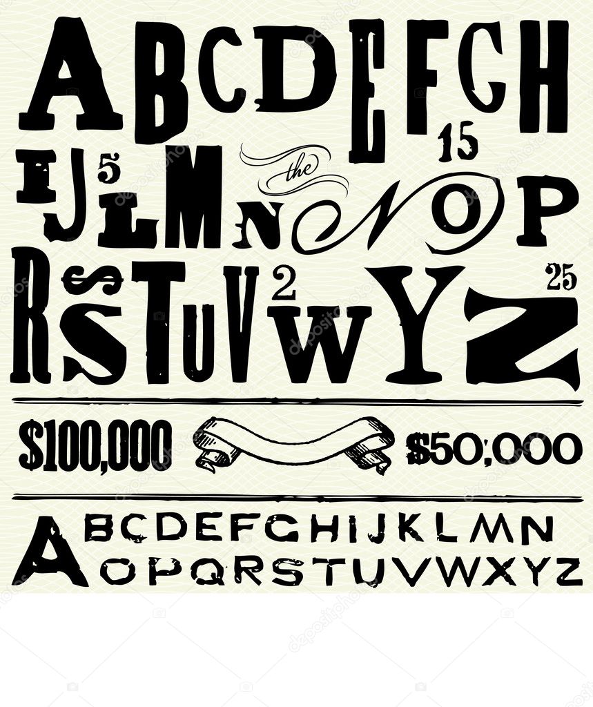  Old Type and Alphabet