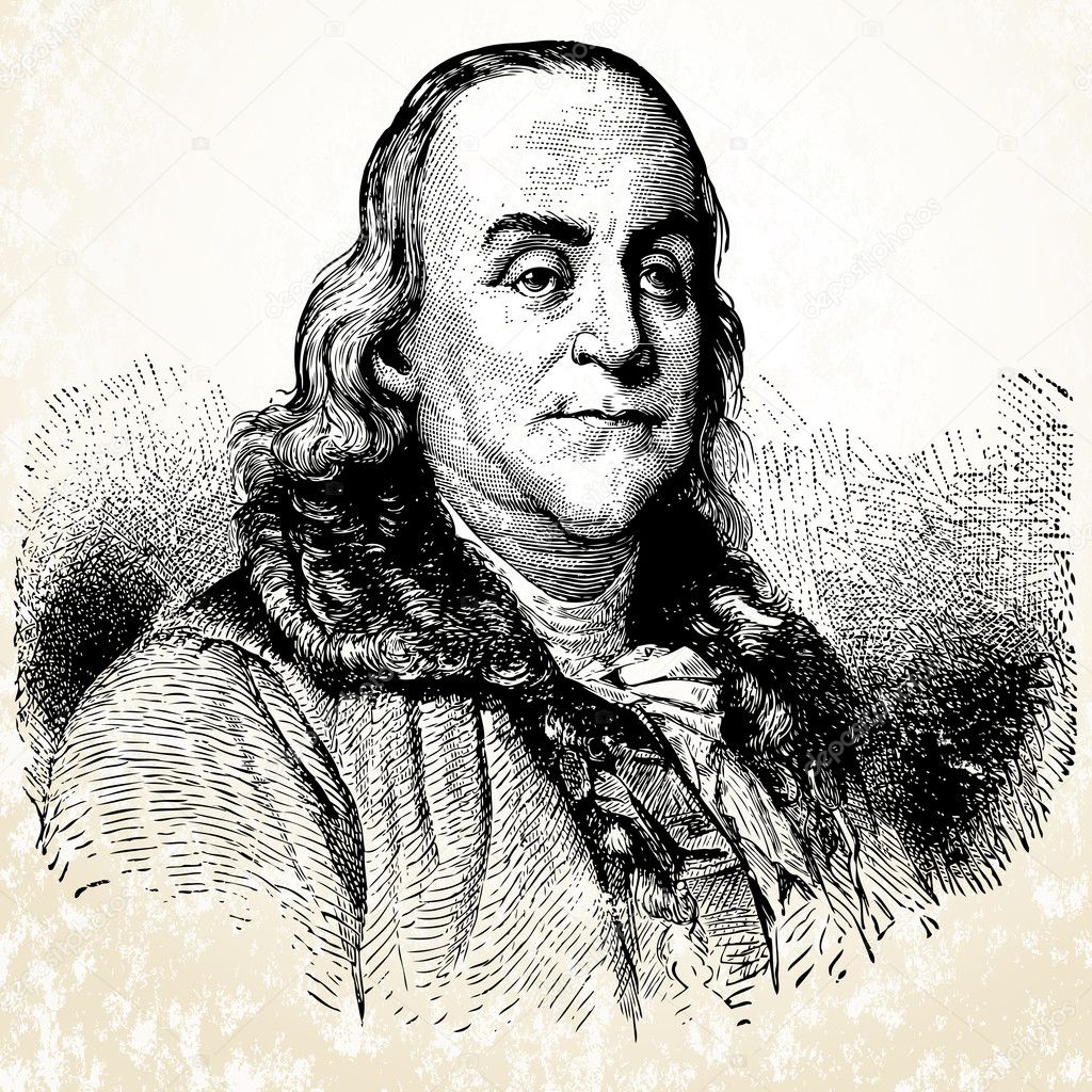  Benjamin Franklin illustration