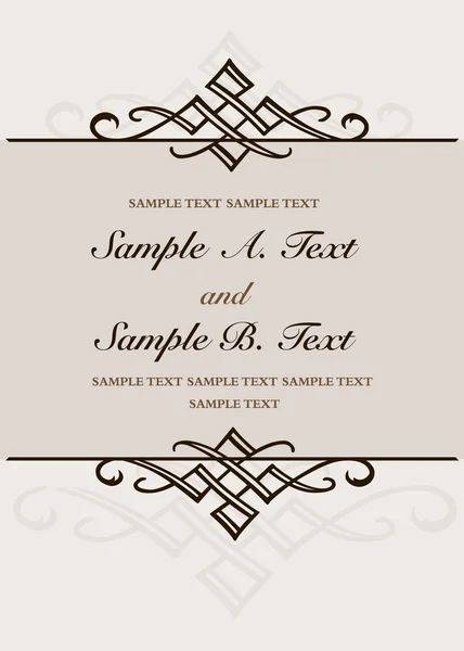 Ornate Frame and Borders Set and Pattern — Stock Photo, Image