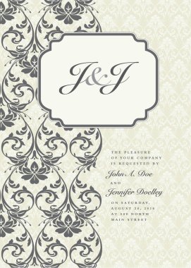 Ornate Frame and Borders Set and Pattern clipart