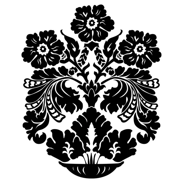 Малый цветочный орнамент — стоковое фото
