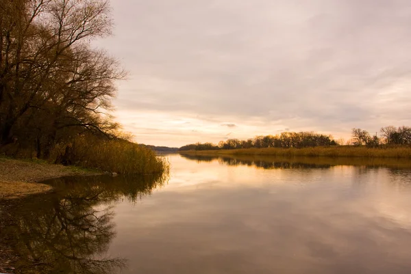 stock image Evening on river