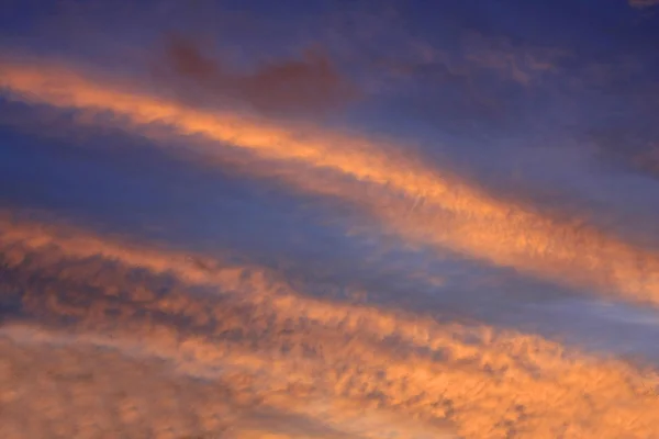 Večerní obloha — Stock fotografie