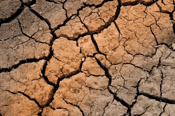 Enclavado en tierra seca — Foto de Stock