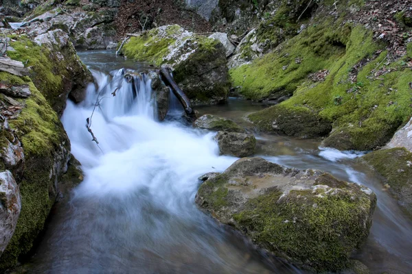 Cascada de río de montaña —  Fotos de Stock