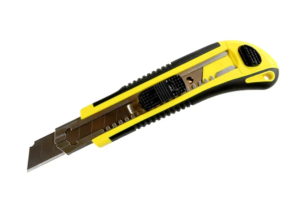 Brevkniv med gula grepp — Stockfoto