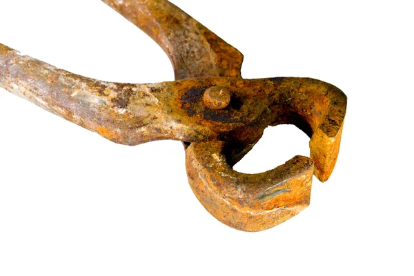 Stare zardzewiałe szczypce — Zdjęcie stockowe