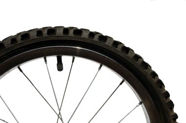 Closeup of bike wheel clipart