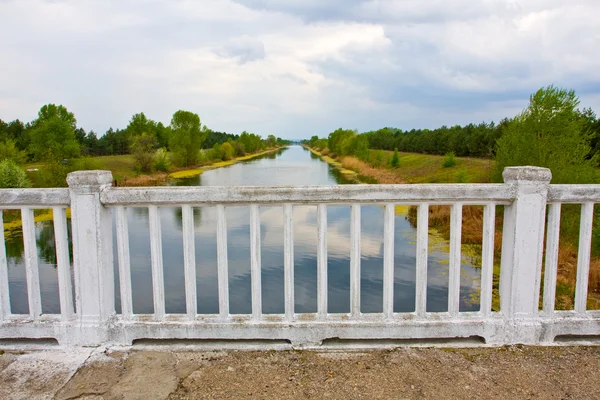 Bridge fence — Stock Photo, Image