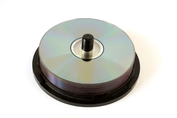 Kompaktní disk hromadné — Stock fotografie