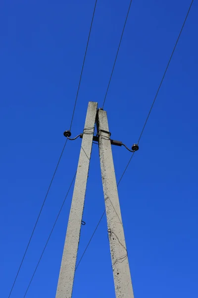 Elektriska kolumner — Stockfoto