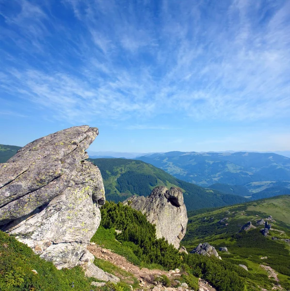 素晴らしい山の風景 — ストック写真