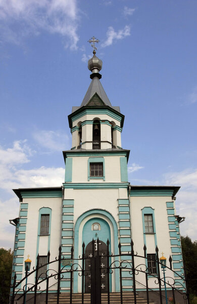 Ukranian church details - mail entrance view.