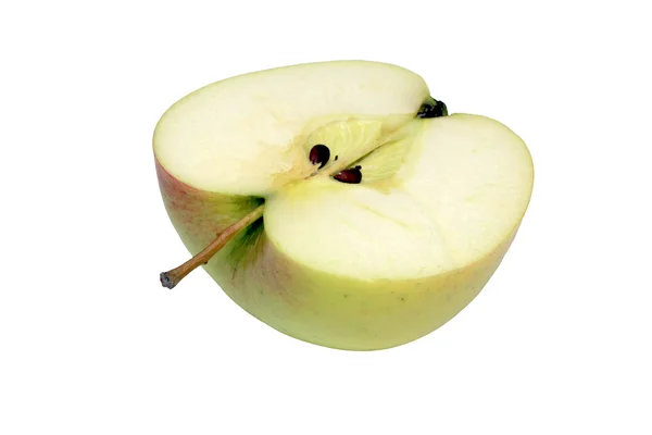 Pół jabłka — Zdjęcie stockowe