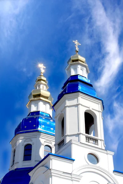 Cattedrale con cupole — Foto Stock